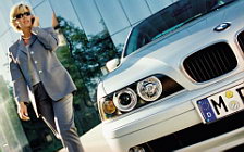 Обои автомобили BMW 5-series - 2001