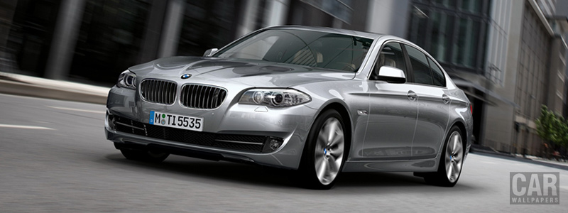 Обои автомобили BMW 5-series - 2010 - Car wallpapers