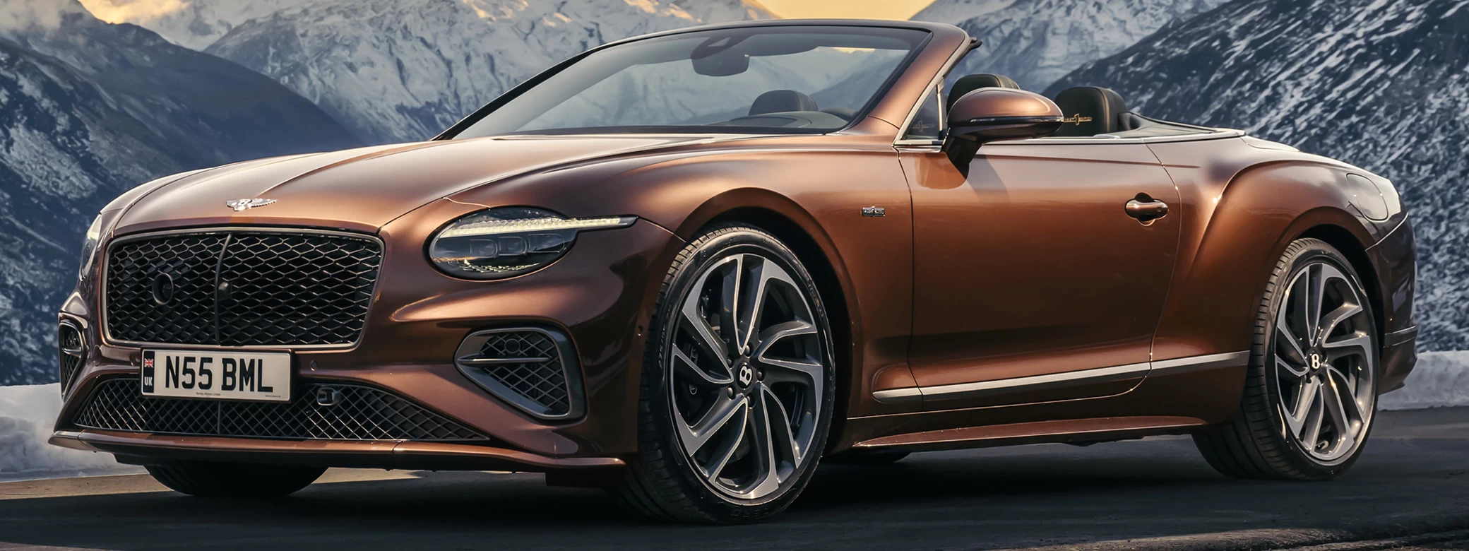   Bentley Continental GT Speed Convertible First Edition (Bronze) - 2024 - Car wallpapers