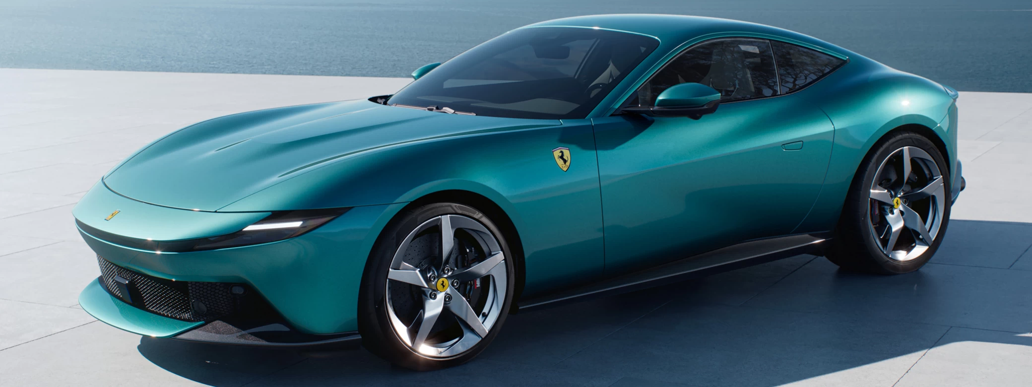   Ferrari Amalfi (Verde Costiera) - 2025 - Car wallpapers