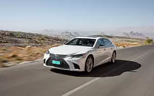   Lexus LS 500h AWD (Sonic White) - 2017