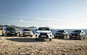   Lexus RX Historic model range - 2019