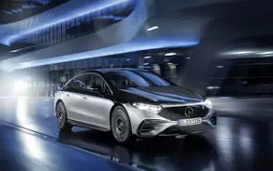 Обои автомобили Mercedes-Benz EQS 580 4MATIC AMG Line Edition 1 - 2021